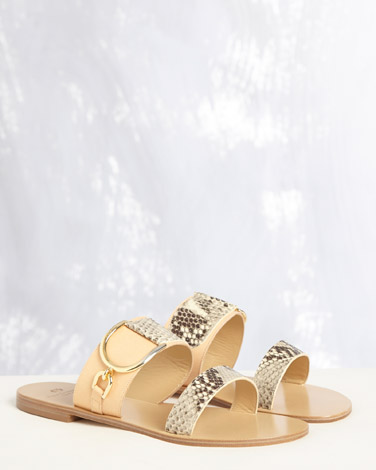 Paul Costelloe Living Studio Snake Sandals